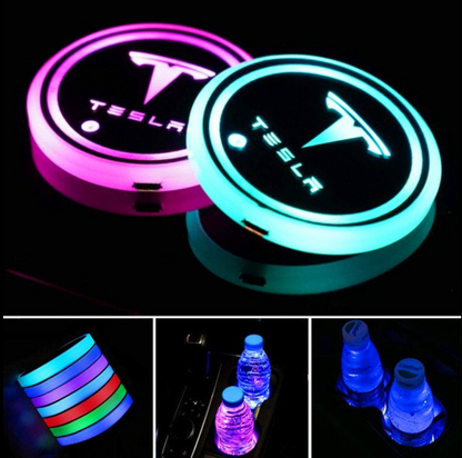 Aangepaste Indoor LED Mood Discs Multi-Color (2 stuks)